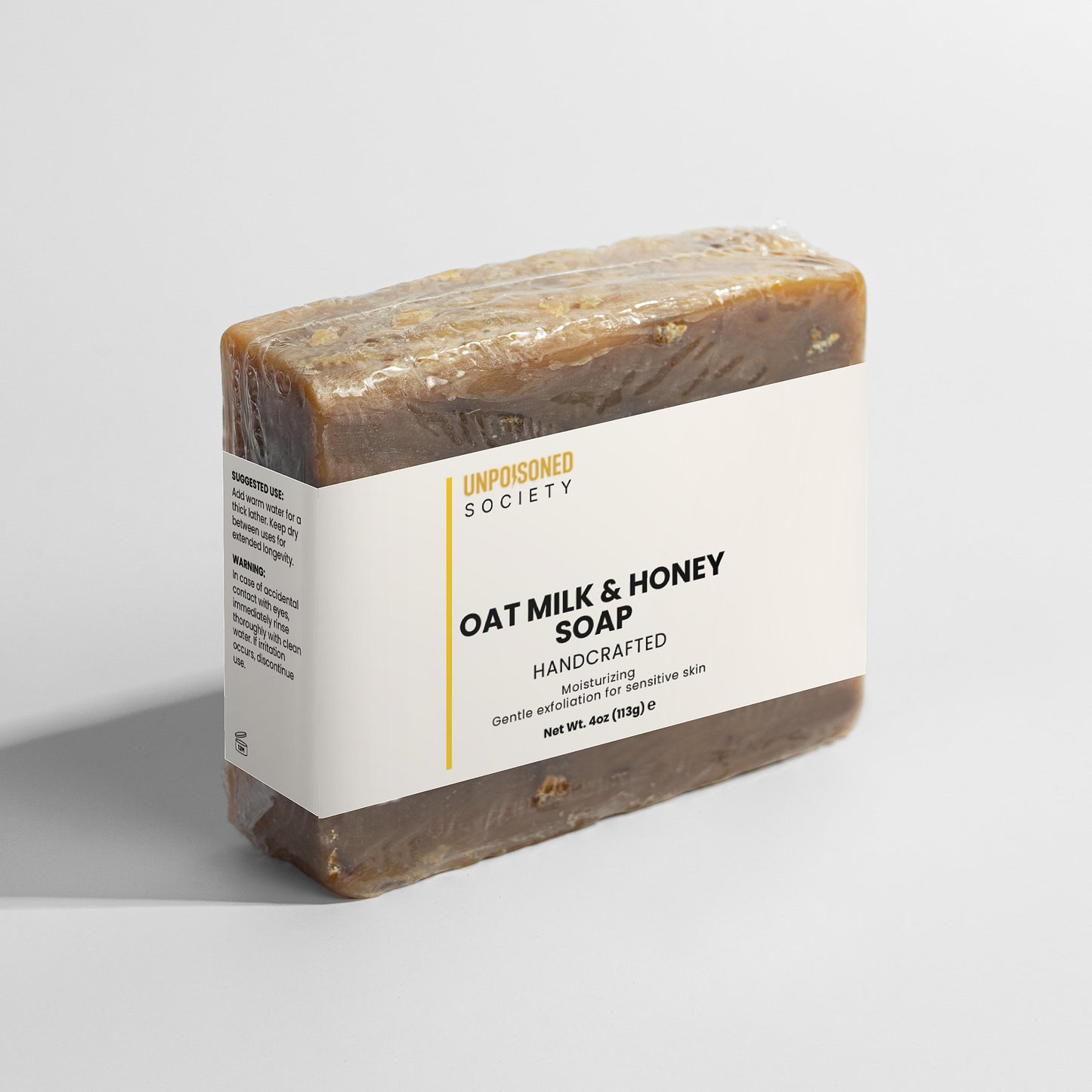 Oat Milk Honey Soap (4oz)