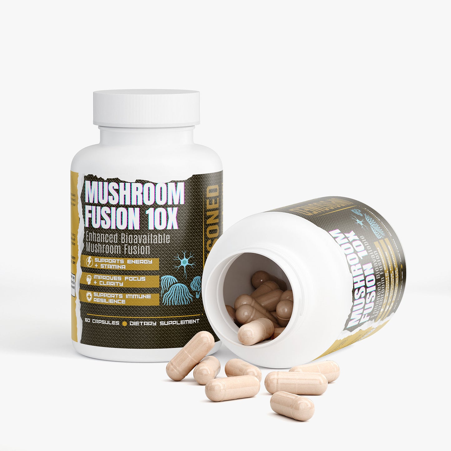 Mushroom fusion 10X