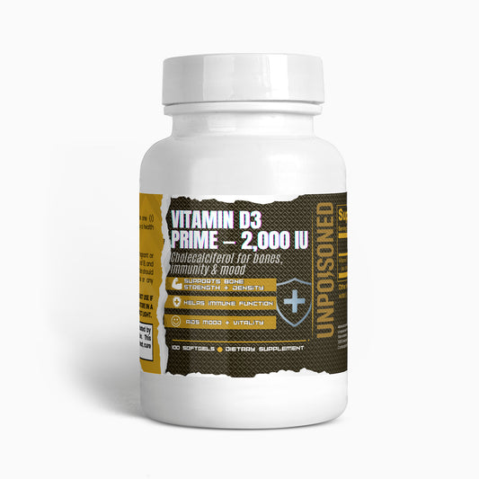 Vitamin D3 Prime 2,000 IU