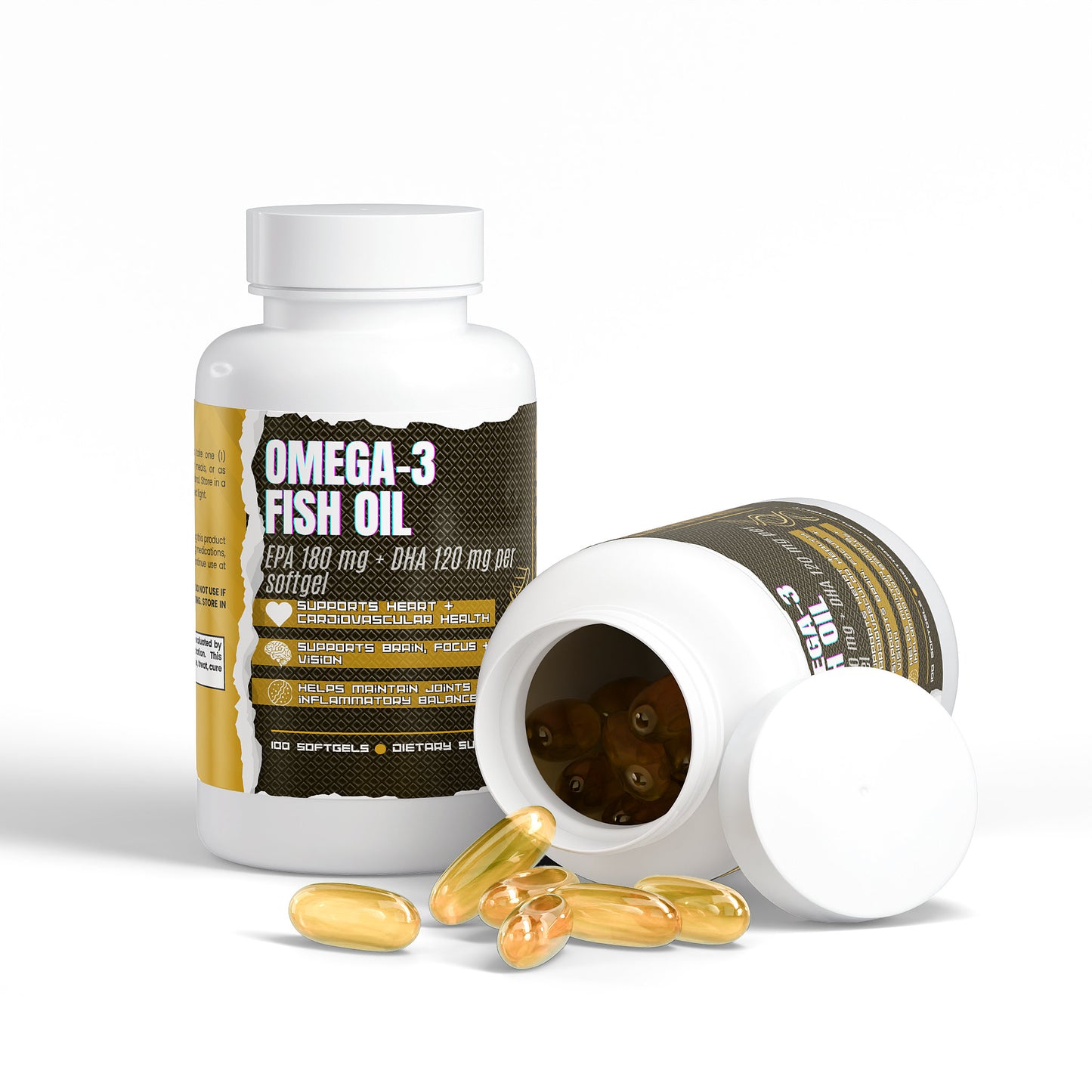 Omega-3 EPA 180mg + DHA 120mg