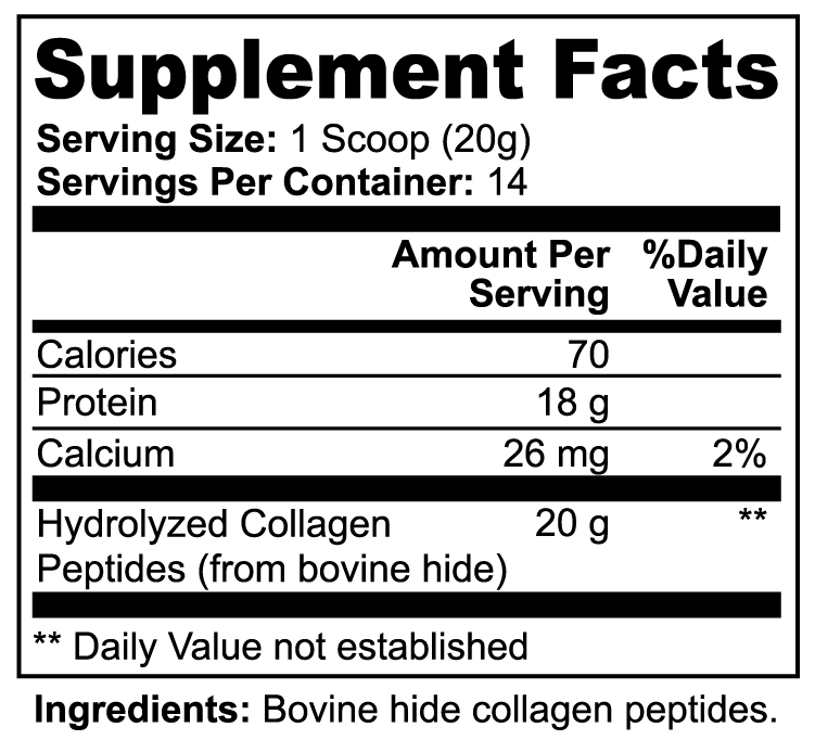 Collagen Peptides (Grass Fed)